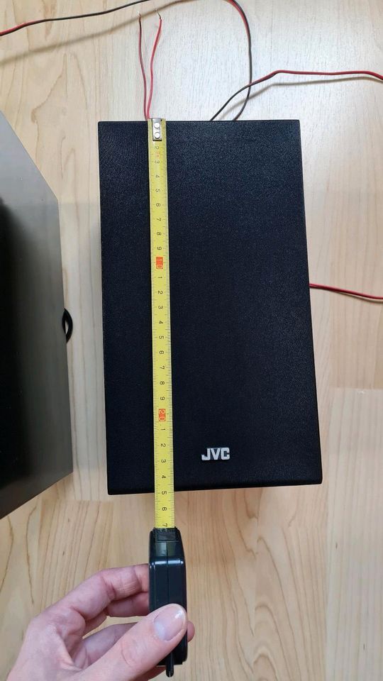 JVC CD-Anlage mit USB Anschluss und Boxen in Dresden