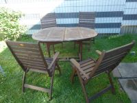Garten Sitzgruppe Tisch und 4 Stühle  - Echt Holz Bayern - Neustadt b.Coburg Vorschau
