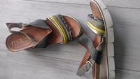 * Mjus * toller Sommer Schuh  * Khaki * Gr 38 * Berlin - Tempelhof Vorschau