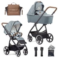 Gesslein INDY M2 Swing - 2in1 Kinderwagen-Set - Design 259259 - inkl. Panorama Lyx Babywanne + Sportsitz Swing + Wickeltasche + Zubehör - NEU Hessen - Fulda Vorschau