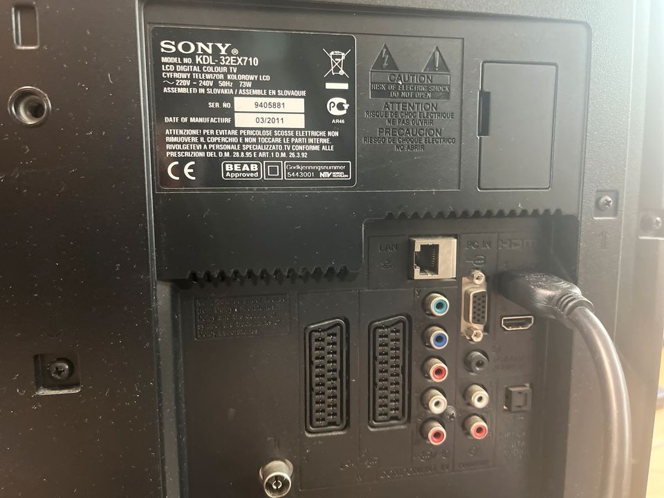 Sony Fernseher - KDL - 32EX710 in Nattheim