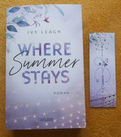 Farbschnitt Where summer stays Ivy Leagh Roman New adult Young Baden-Württemberg - Sulzfeld Vorschau