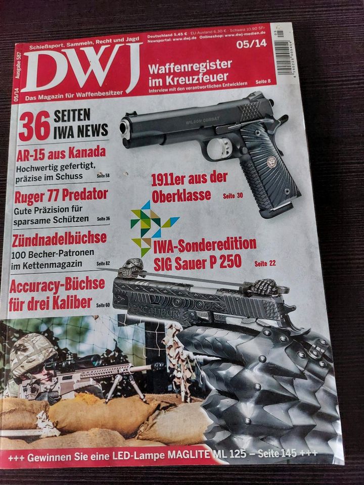DWJ Magazin für Waffenbesitzer Ausgabe 587 in Birkenfeld