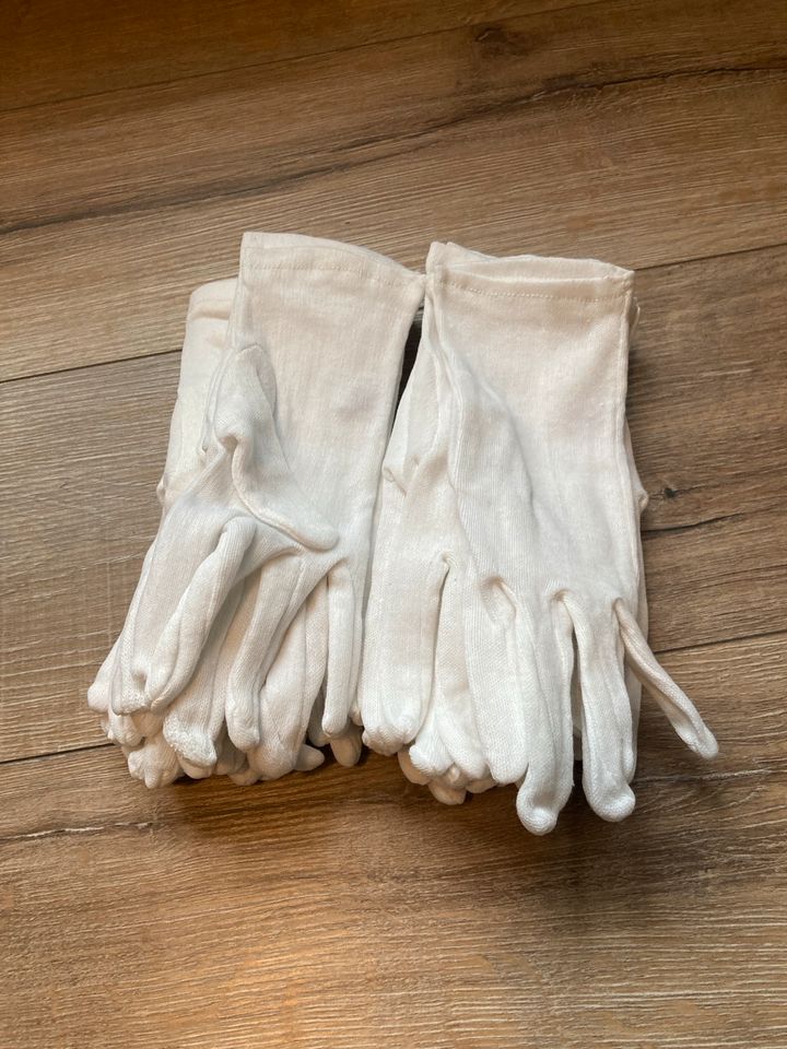 Einmal Handschuhe Baumwolle 9 Paar medizinisch Handwerk in Bienenbüttel