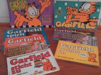 Garfield Sammlung Comics und Kalender, deutsch + englisch 9 Teile Baden-Württemberg - Schriesheim Vorschau
