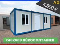 Wohncontainer | Bürocontainer | Container | Baucontainer | Lagercontainer | Gartencontainer | Containerhaus | TEILWEISE SOFORT VERFÜGBAR 240x600 Nordrhein-Westfalen - Herne Vorschau