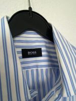 Hugo Boss Hemd navy Business shirt stripes black label blue Polo Nordrhein-Westfalen - Altenbeken Vorschau