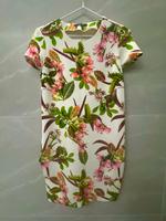 MOHITO Kleid Exotische Blumen Gr. S-36 Hessen - Hofbieber Vorschau