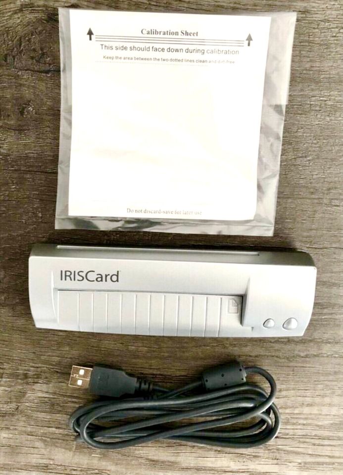 Visitenkarten Scanner  -  IRISCard Pro 4 in Uttenreuth