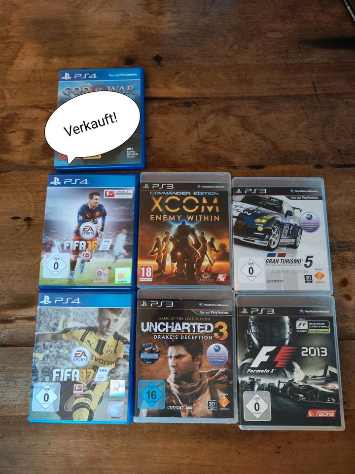 Diverse PS3 & PS4 Spiele in Oldenburg