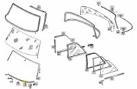Mercedes-Benz W114 Zierleiste Rechts Fenster Anlage A1156710683 Hessen - Obertshausen Vorschau