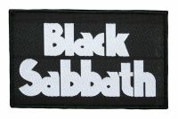 Black Sabbath Classic Logo Aufnäher Patch Gewebt & Lizenziert Nordrhein-Westfalen - Gescher Vorschau