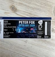 Peter Fox Open Air Fulda Konzertkarte Konzert Ticket Hessen - Neuhof Vorschau