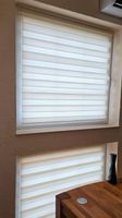 4x Duorollo Doppelrollo Klemfix 110 breit x 150 läng beige Creme Niedersachsen - Nienstädt Vorschau