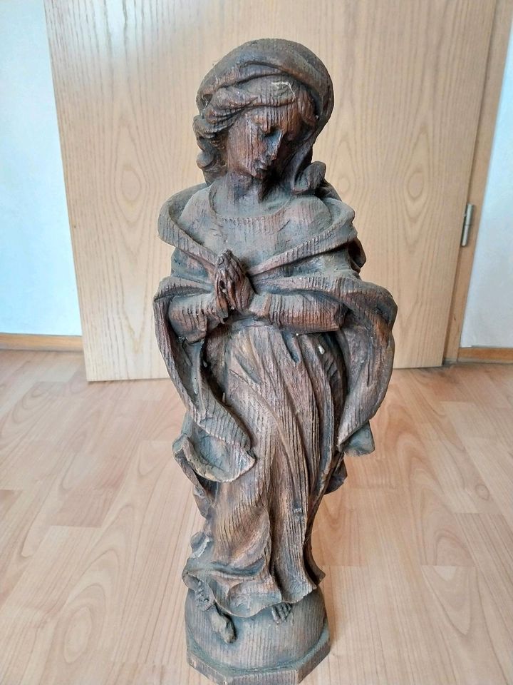 Maria, Madonna, Figur, Statue, Statur, Holz, Alt in Leichlingen