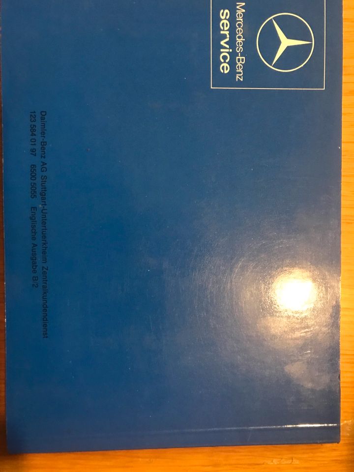 Mercedes-Benz Owner’s Manual 123 280/280C/280E/280CE in Peiting