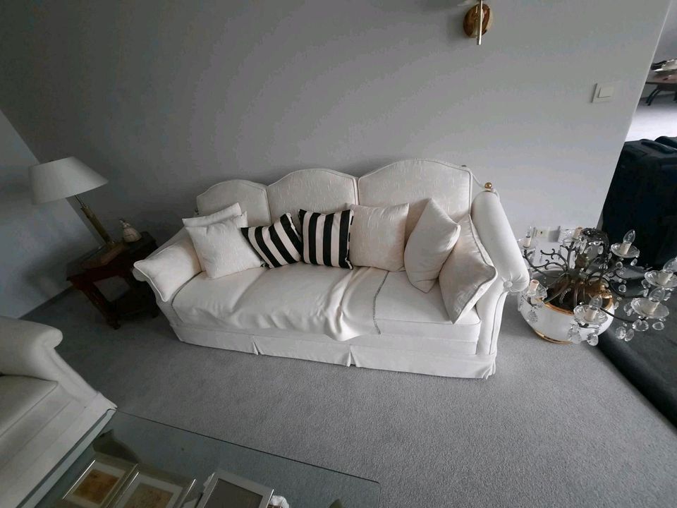 Alt Sofa-Sessel-Set Sofa Sessel Couch Retro in Groß-Gerau