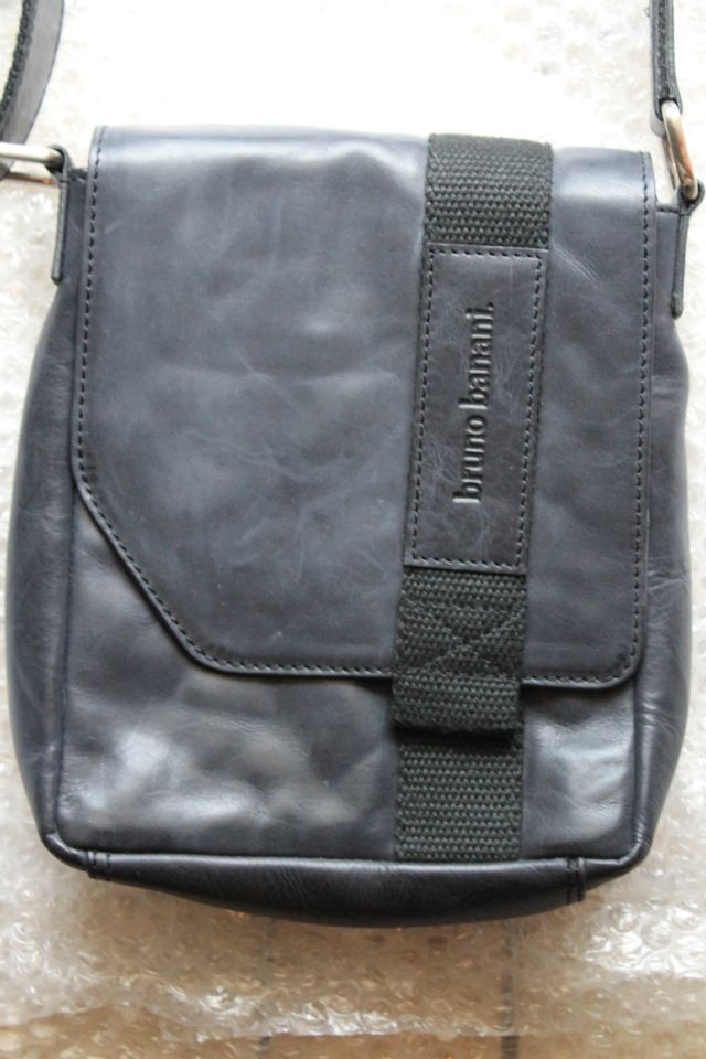 Bruno Banani Herren echt Leder Tasche in Borken