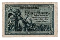 5 Mark Banknote Deutsches Reich 1904 "SERIE B" 7-stellig VF RAR Hessen - Niedernhausen Vorschau