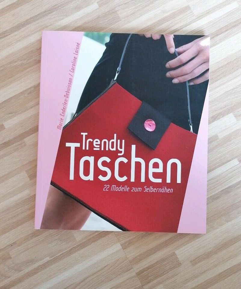 DIY trendy Taschen nähen Bastelbuch Nähbuch *neuwertig* in Ottensoos