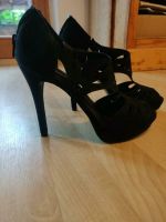 Schwarze High Heels neu Gr. 37 Muster Rheinland-Pfalz - Laumersheim Vorschau