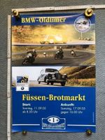 Plakat BMW Oldtimer Dreiländerfahrt Veteranen-Club 2005 Bremen - Oberneuland Vorschau