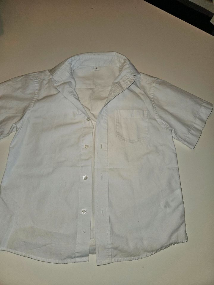 Weißes Hemd gr. 110 in Legden