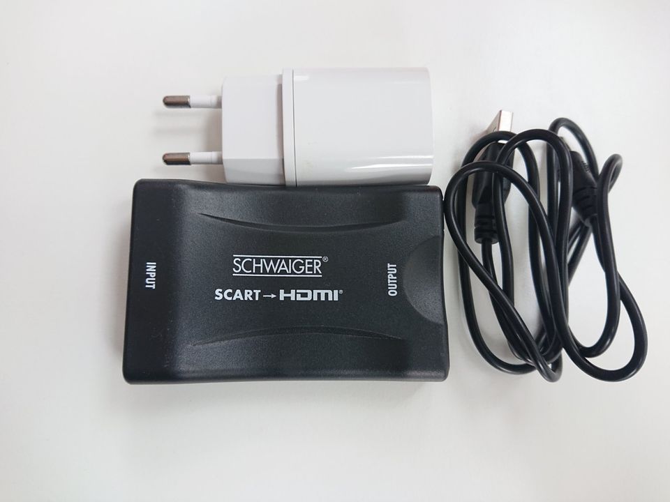 Schwaiger SCART-HDMI-Konverter HDMSCA01 533 in Reinheim