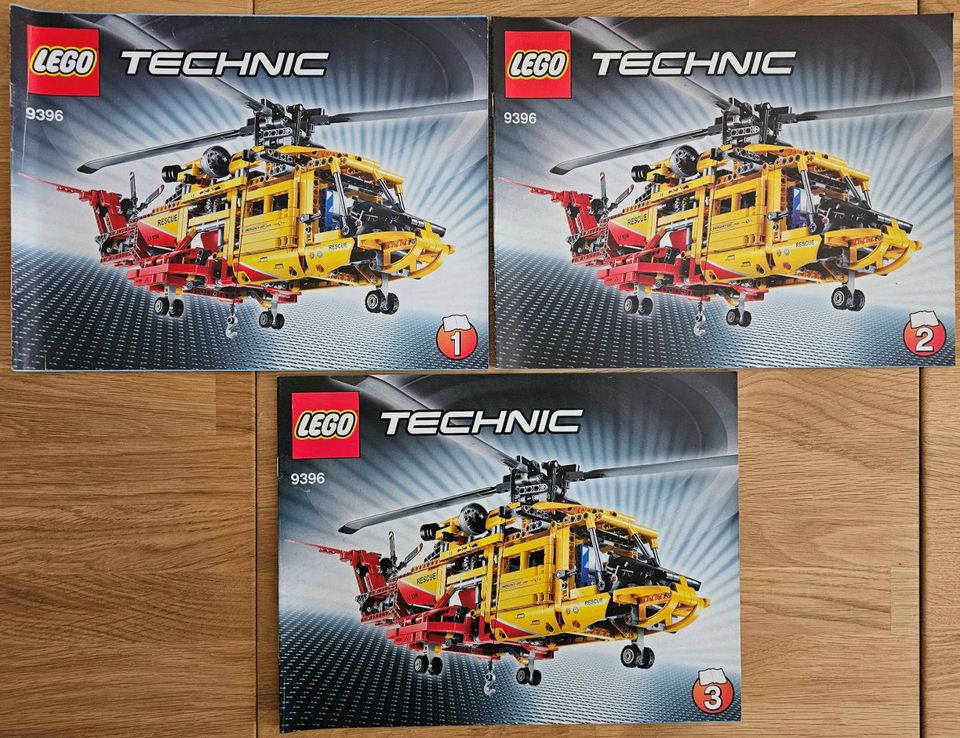 Lego Technic 9396 Großer Helikopter Sticker OVP Technik in Leipzig