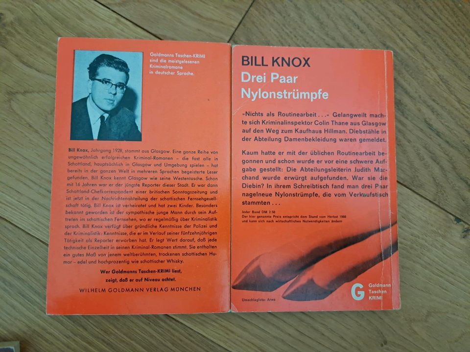 10 Rote Krimis,  Bill Knox in Duisburg