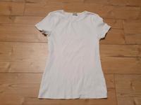 Shirt T-Shirt weiß - H&M basics S - Feinripp Sommer Hamburg - Bergedorf Vorschau