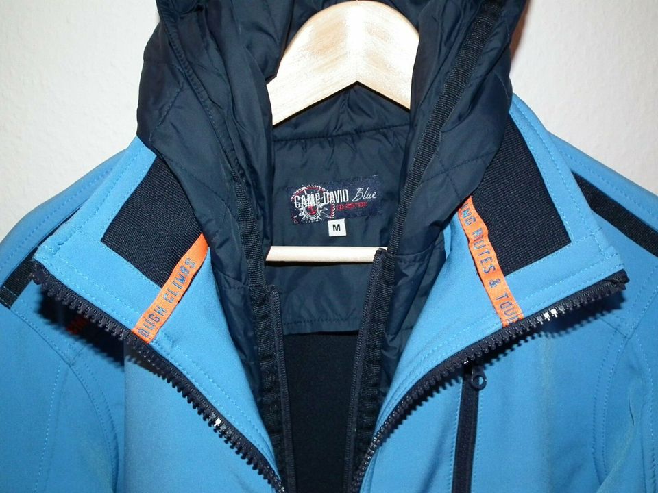 Camp David Herren Softshelljacke Kapuze Bohlen Hoodie Jacke blau in Leipzig  - Süd | eBay Kleinanzeigen ist jetzt Kleinanzeigen