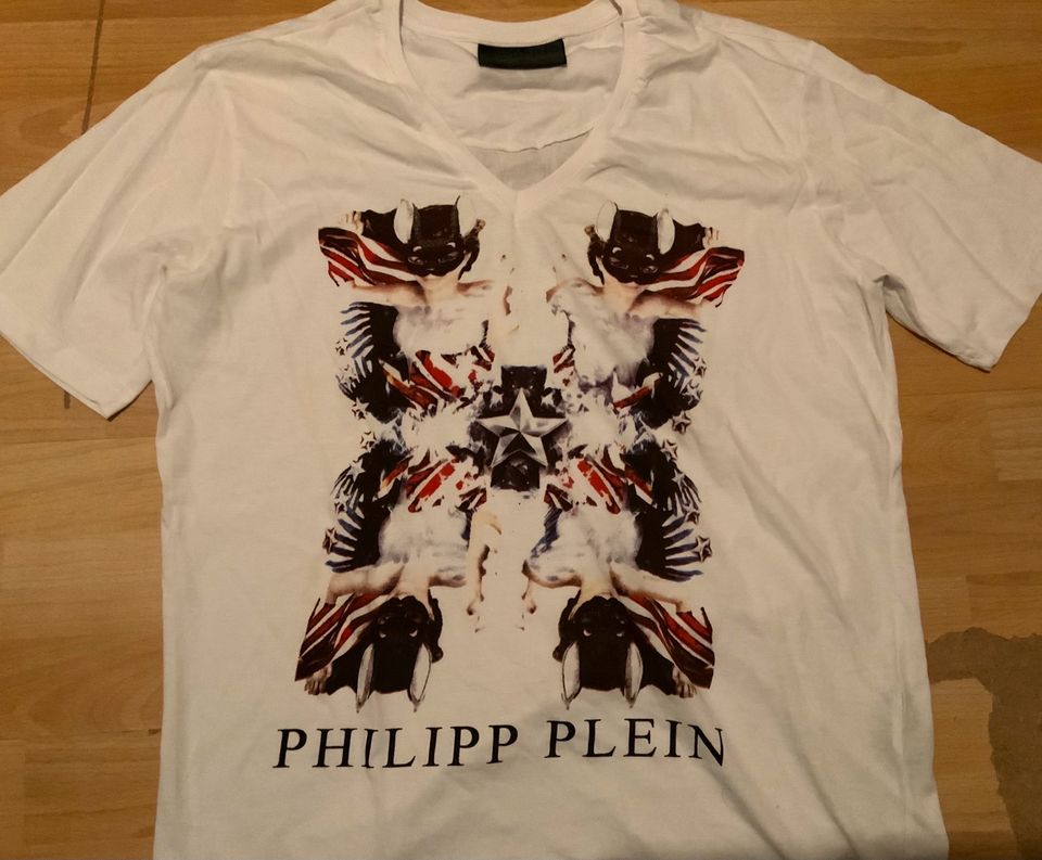 Philipp Plein Shirt XL weiß in Datteln