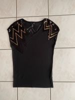Shirt Gr. S, schwarz, V-Ausschnitt, mit Pailletten, Marke: H&M Nordrhein-Westfalen - Hamm Vorschau