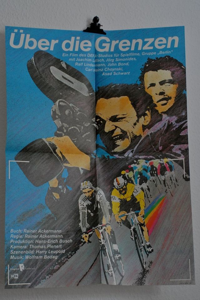 originale Filmplakate DDR Kino 80er DEFA Movie Poster SPORT Kunst in Berlin