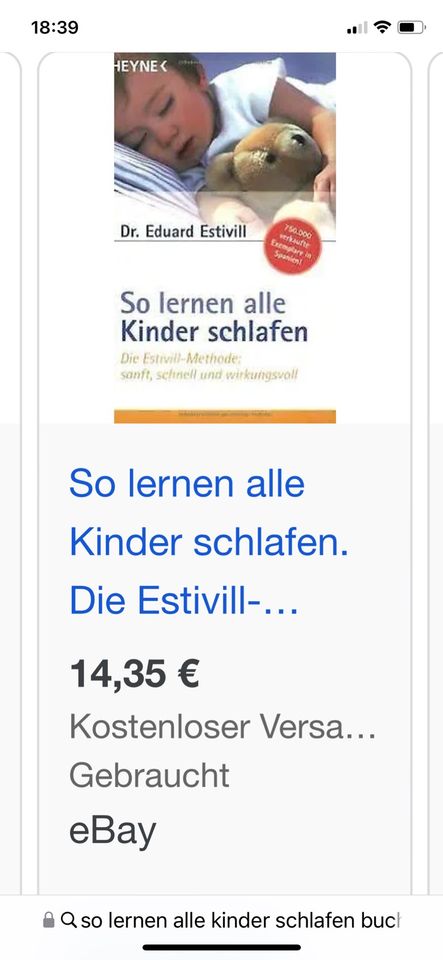 So lernen alle Kinder schlafen Buch in Rosenheim