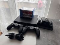 -PS4- Playstation 4 Slim 1 TB mit 2 Controllern, 7 Spiele … Baden-Württemberg - Ulm Vorschau