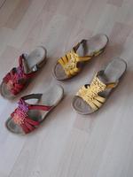 Ledersandalen mit weichem Fußbett Größe 38 Häfen - Bremerhaven Vorschau