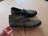 Tommy Hilfiger Gr 39 Lederschuhe olivgrün Niedersachsen - Wolfenbüttel Vorschau