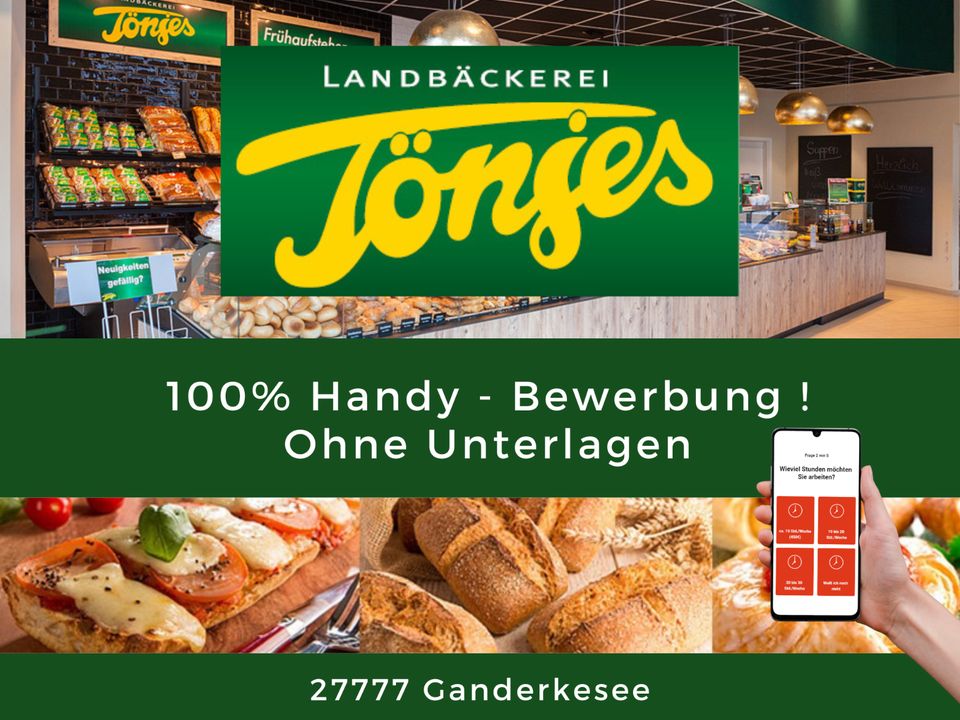Verkaufshilfe/Aushilfe Bäckereifachgeschäft (m/w/d) VZ/TZ #LT61 in Ganderkesee