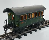 Märklin Spur 0 Personenwagen "Donnerbüchse" Nr. 1727 17270 (2) Sachsen - Plauen Vorschau