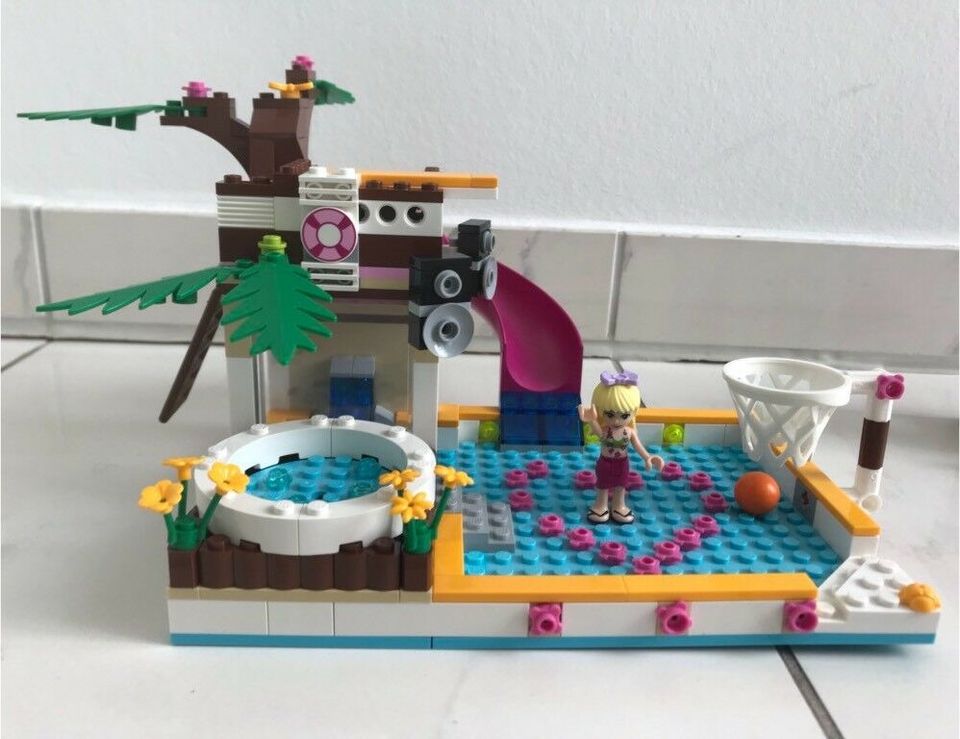 Lego Friends 41008 Großes Schwimmbad OVP Anleitung komplett Top! in Essen