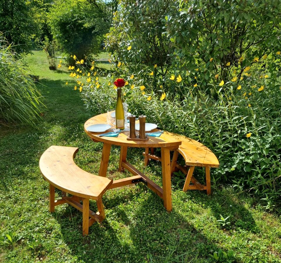 Picknick/Party/Feuerstelle/Gartenmöbel/Kinder Tisch und Bänke in