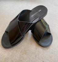 Even & Odd Sandalen Pantoletten lackschwarz 36 Berlin - Tempelhof Vorschau