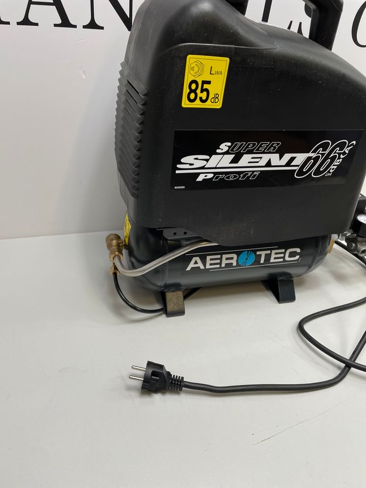 Aerotec Druckluft Mobil 6 L Kompressor Vento Silent 6 Ölfr in Bochum