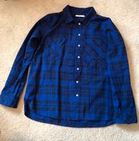 EDC Bluse Gr XS blau kariert Bayern - Reichertshausen Vorschau