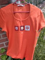 T-Shirt s.Oliver, orange mit Frontprint Nordrhein-Westfalen - Delbrück Vorschau