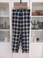 Neu 38 Karo karierte Hose Slacks blau crop Anzughose stoffhose cr Nordrhein-Westfalen - Essen-West Vorschau