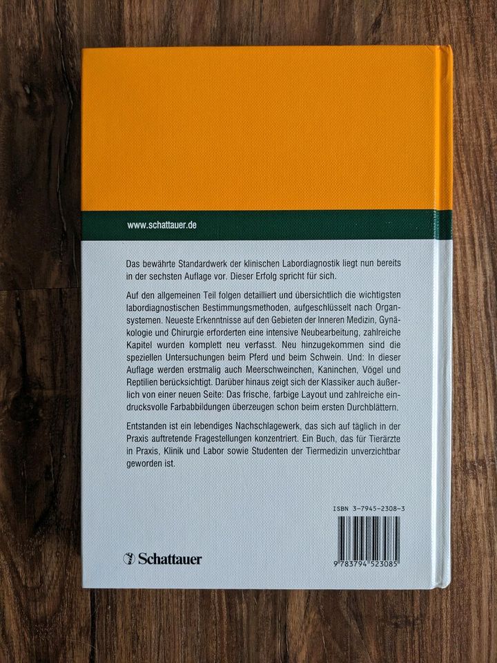 Klinische Labordiagnostik in der Tiermedizin 6. Auflage in Gießen