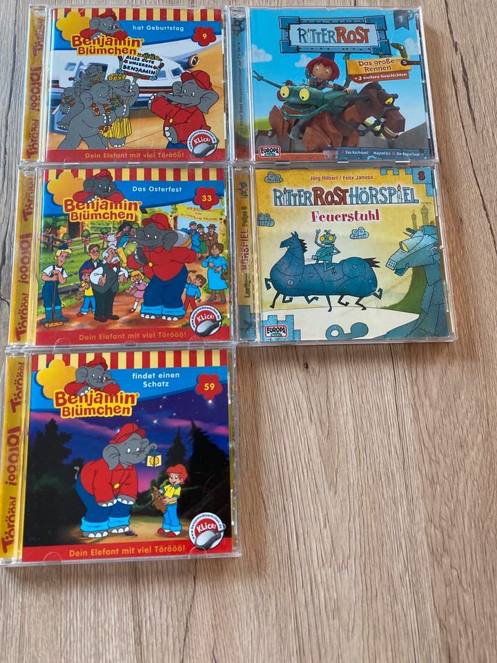 Benjamin Blümchen CDs u Ritter Rost CDs 2€ in Ehringshausen